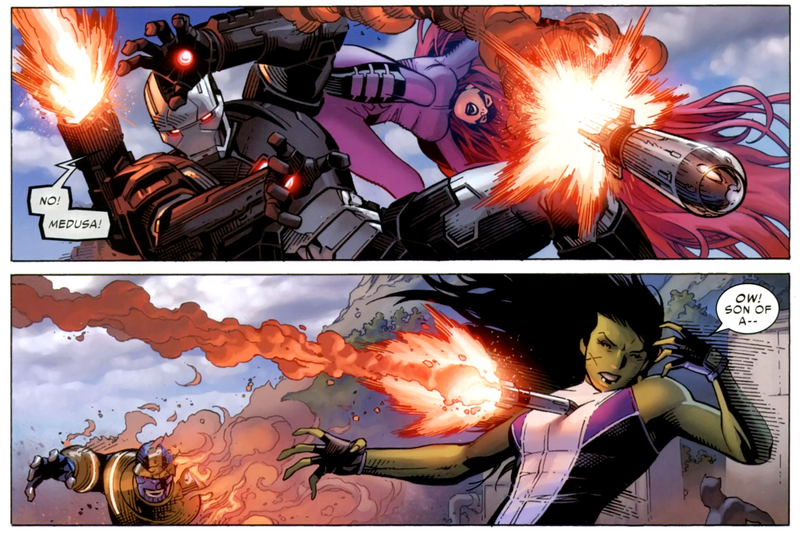 Image: Marvel Comics; Civil War II art by Jim Cheung, John Dell, and Justin Ponsor